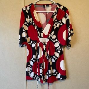 New Direction empire waist tunic; small